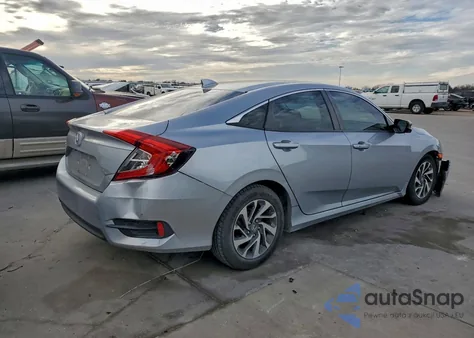 2017 Honda Civic Ex from USA, damaged, VIN 19XFC2F73HE078924